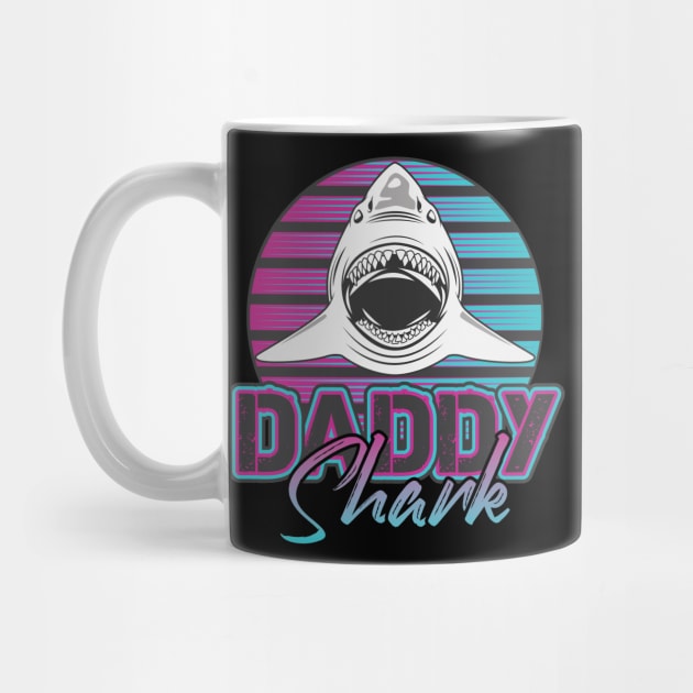 Daddy Shark - Fun Swimming & Ocean Design by Otaku Vibes